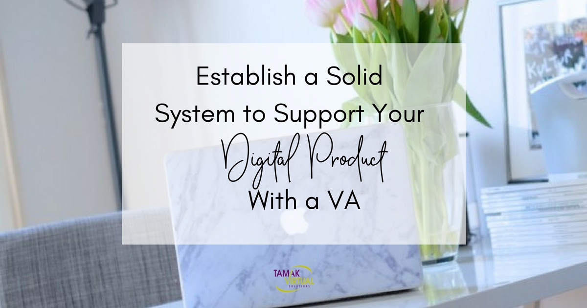 Establish a Solid System to Support Your Digital Product With a VA